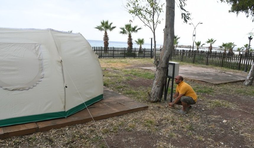 Kampçıların yeni gözdesi Ada Camping konuklarını ağırlamaya hazırlanıyor