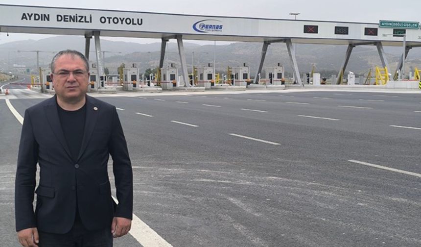 CHP’li Karakoz Aydın-Denizli Karayolu’ndaki tehlikeye karşı vatandaşı uyardı