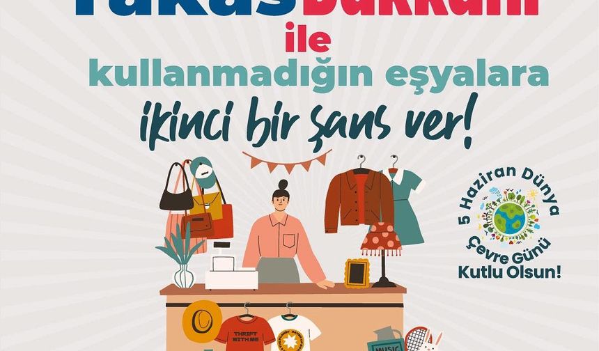 Kuşadası Belediyesi’nden Dünya Çevre Günü’ne özel ‘takas dükkânı’ etkinliği