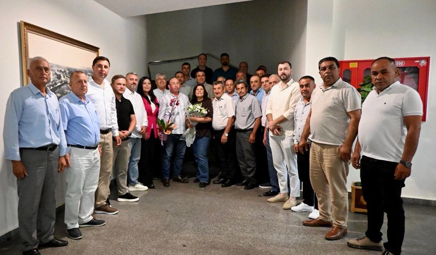 İncirliova’nın muhtarları Başkan Çerçioğlu’nu ziyaret etti