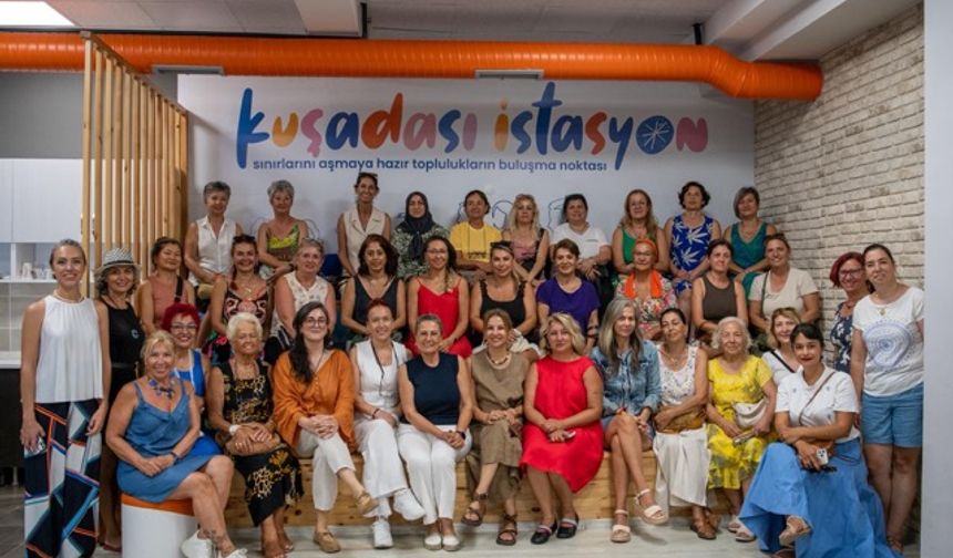 Kadın girişimciler Kuşadası İstasyon’da buluştu