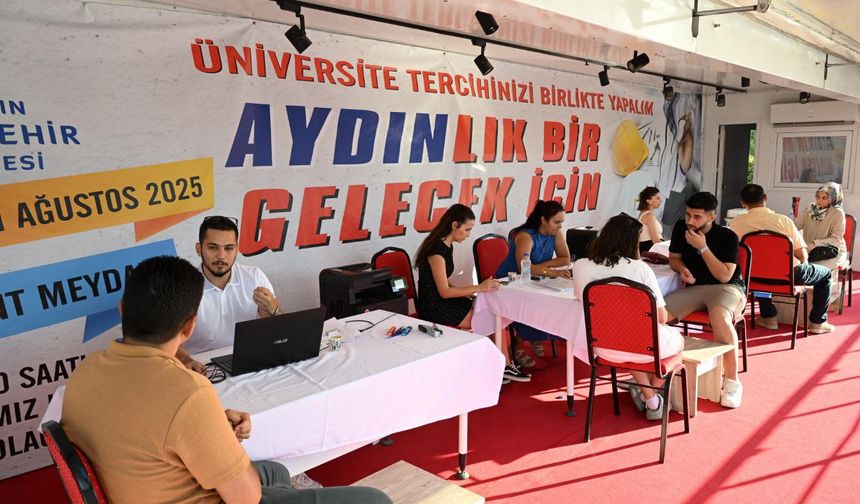 Başkan Çerçioğlu’ndan gençlere YKS desteği
