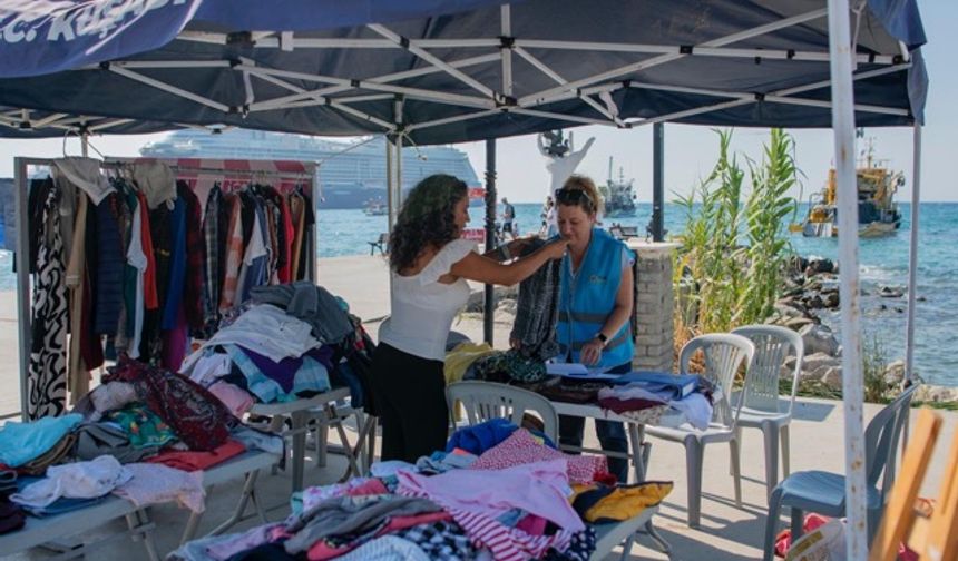 Kuşadası’nda takas kültürü büyüyor