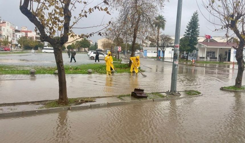 Didim Belediyesi ekipleri her koşulda sahada