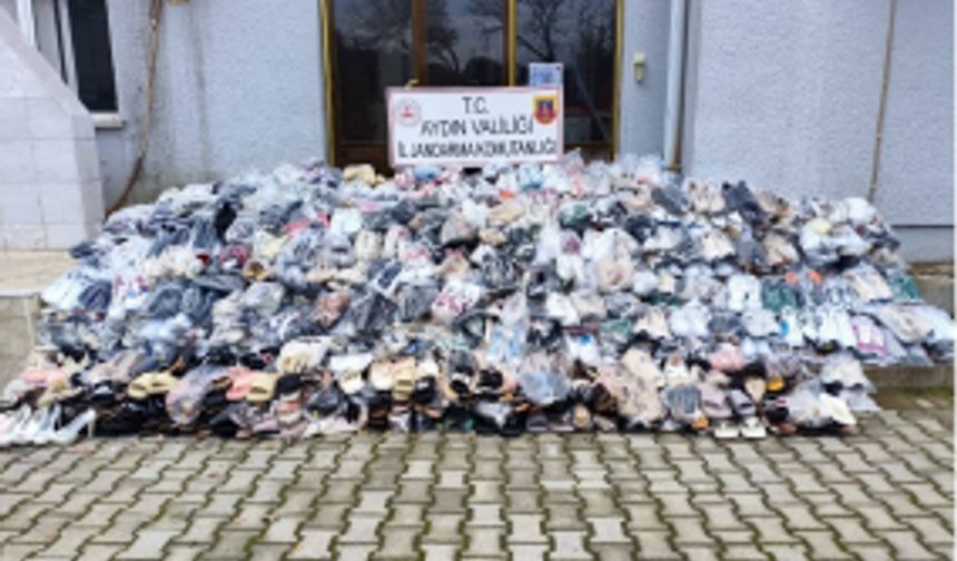 Aydın’da 2 milyon liralık sahte ürün operasyonu