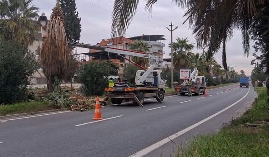 Efeler Belediyesi’nden Umurlu karayolunda çalışma