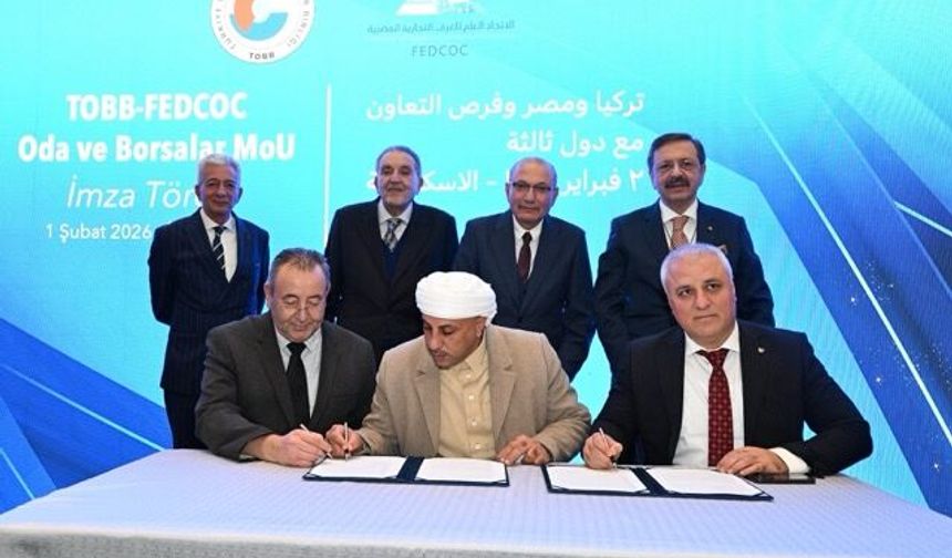 KUTO Başkanı Akdoğan, Mısır’da imzaları Kuşadası için attı