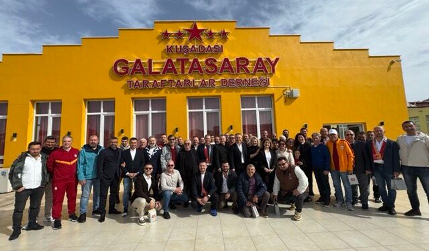 Kuşadası’nda Galatasaraylılar Barış Şalbaş ile devam dedi
