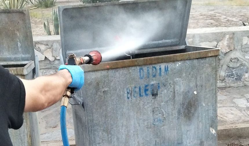Didim Belediyesi halk sağlığı için sürekli sahada