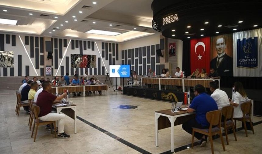 Kuşadası Belediye Meclisi spor alanında önemli kararlar aldı